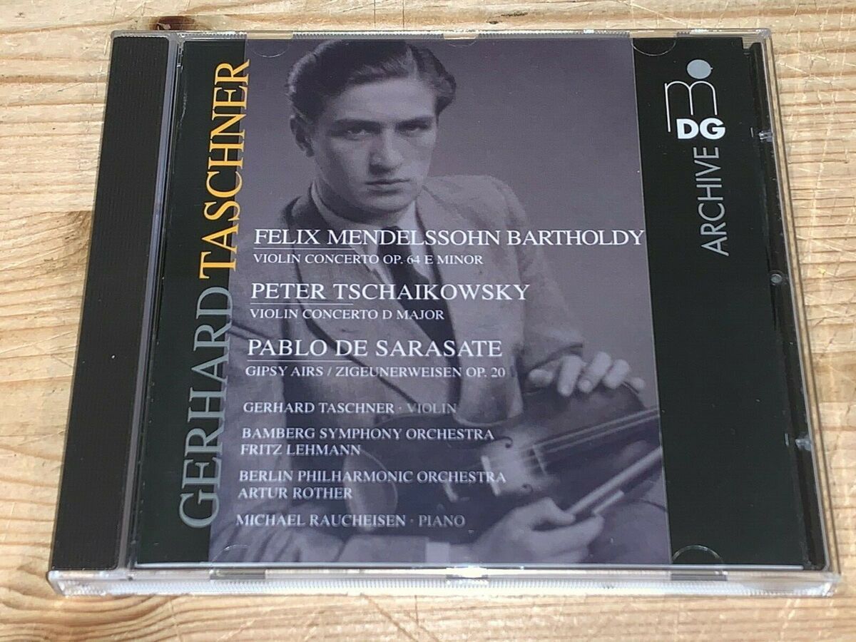 Mendelssohn Tchaikovsky Violin Concertos Sarasate GERHARD Mendelssohn Tchaikovsky Violin Concertos Sarasate GERHARD