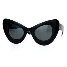 Womens Super Oversized Cateye Sunglasses Designer Fashion UV 400