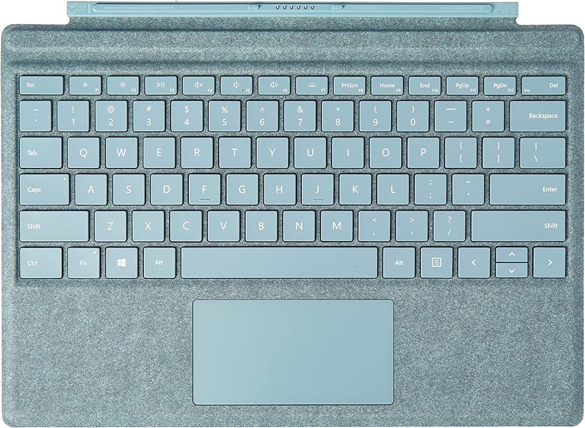 Microsoft Surface Pro Alcantara Signature Type Cover Keyboard for Pro 7, 6, 5, 4 Microsoft Surface Pro Alcantara Signature Type Cover Keyboard for Pro 7, 6, 5, 4