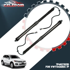 L+R 2Pcs Rear Tailgate Power Lift Supports For Volkswagen Touareg 7P 2011-2015