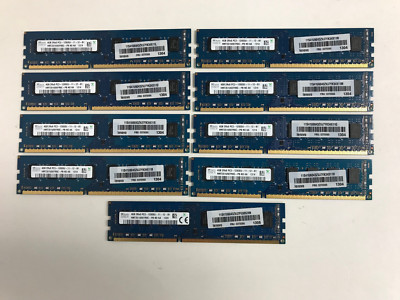RAM 8GB (2x4GB) SK Hynix DDR3 PC3-12800U Per Computer Desktop (Testata, Usata)