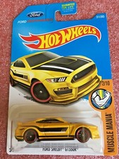 2017 Hot Wheels: Ford Shelby GT360R 311/365 DVC39 Yellow (HW431)