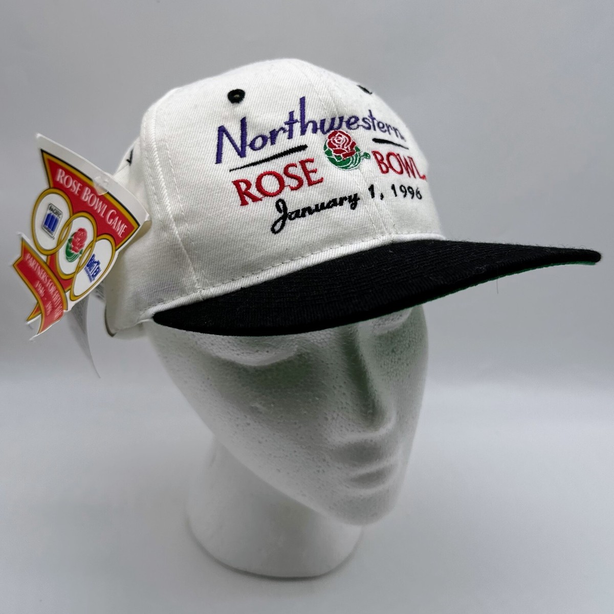 VTG 1996 Rose Bowl Northwestern University Snapback Hat | eBay