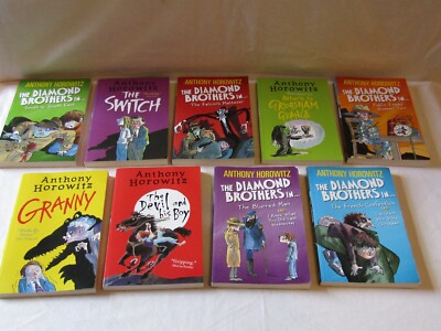 VERSCHIEDENE ANTHONY HOROWITZ KINDERBÜCHER (AUSWAHL).