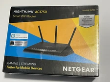 Netwear Nighthawk AC1750 Smart Wifi Router R6700 GAMING STREAMING FACTORY SEALED