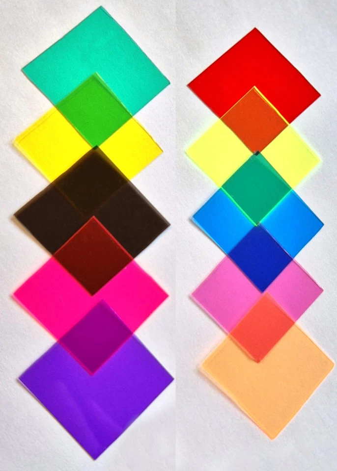 Colour Screen Modification Kit - Pack of 10 watch mod filters for Casio, G-Shock - Image 2 of 4