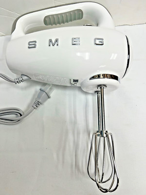 White 50's Retro Style Electric Hand Mixer w/Set of BEATERS ONLY  NOB NEW WHITE