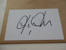 MATT  GILKS  - ACTIVE / RETIRED PLAYERS - ALL LEAGUES -AUTOGRAPHED CARD