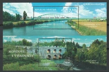 Croatia 2013 Architecture Bridges MNH Block