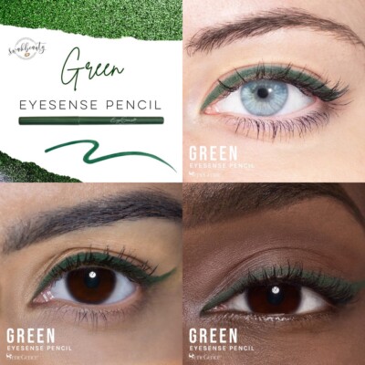 GREEN EyeSense Twist Up  PENCIL EYELINER Senegence  Authentic NEW/SEALED