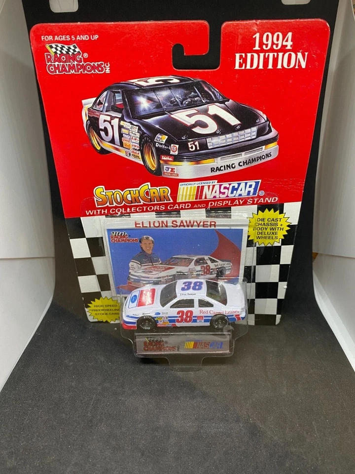 VINTAGE Racing Champions Stock Car 1994 Edition ELTON SAWYER 1/64 Scale NASCAR - Image 2 of 4