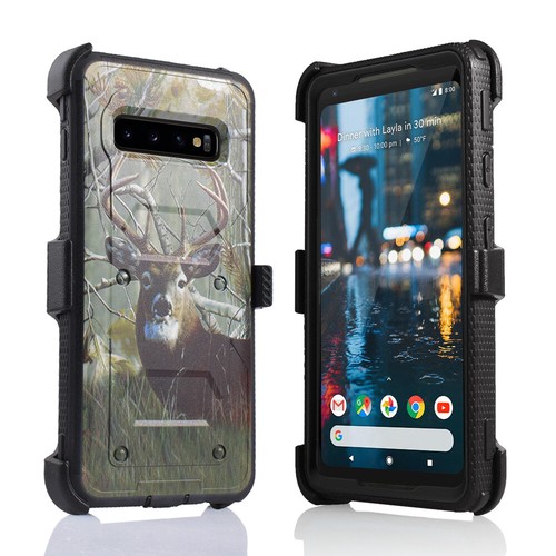 Value Pack+ Samsung Galaxy S10/S10Plus/S10e Shockproof Case w Belt Clip Holster - Bild 17 von 21