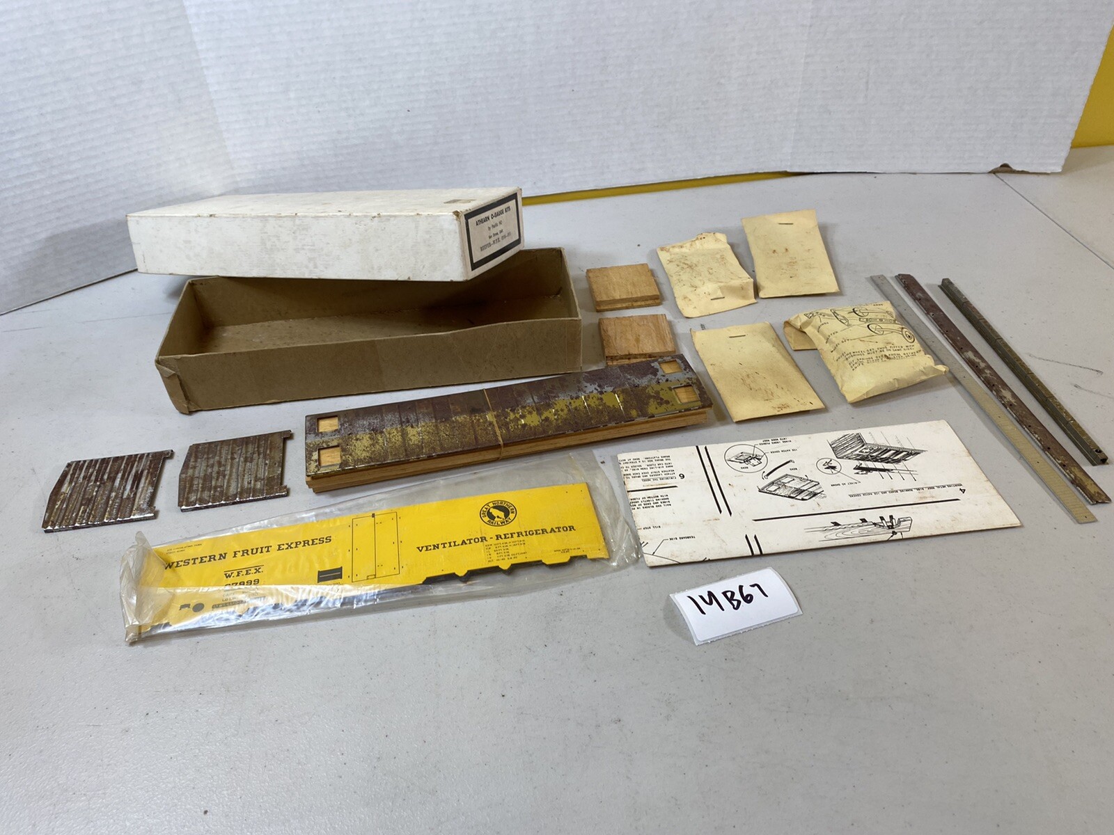 Athearn O gauge Reefer-WFE 0104-995 model train box car 14B67 | eBay