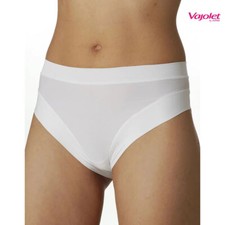 3 Women's Vajolet High Soft Microfiber Invisible Comfort Panties Briefs - 501