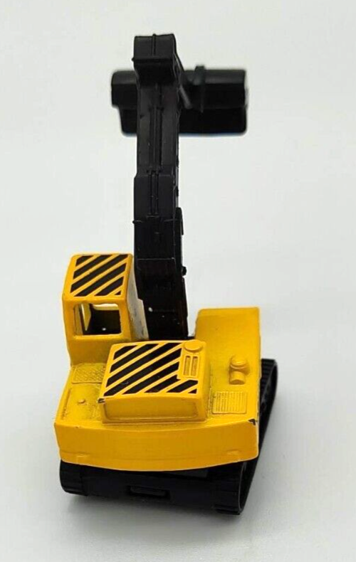 Vintage 1980 Matchbox Excavator Yellow Die Cast 32 by Lesney In