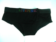 NWT Victoria's Secret PINK Logo Hipster Panty Large