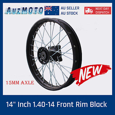 For 100cc 110cc 125cc Motorbike Atomik Pitpro Motowork 60/100-14 15 mm Axle RIM 