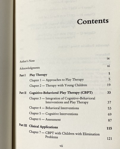 Cognitive-Behavioral Play Therapy by Susan M Knell (Hardcover) First Edition DJ - Picture 7 of 19
