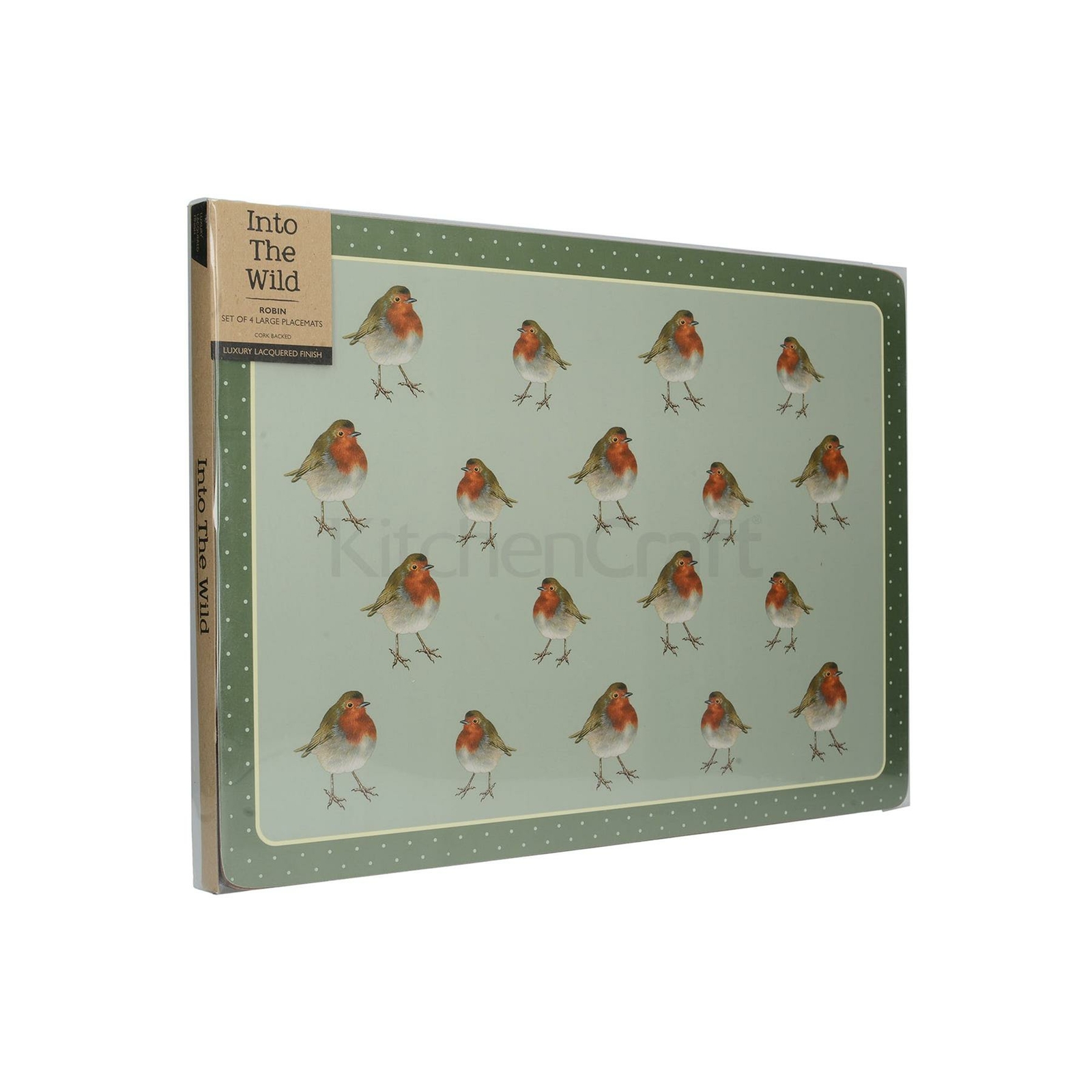 Creative Tops Into the Wild Robin Placemats - Set of 4