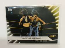 Mia Yim #8 WWE NXT Topps 2021 Women's Division Wrestling Trading Card.