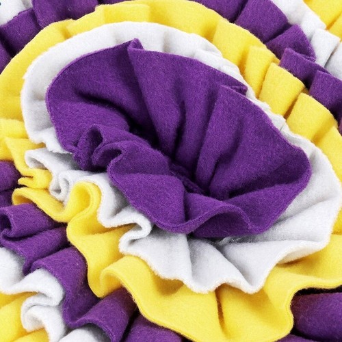 Pet Dog Snuffle Mat Nose Smell Training Blanket Sniffing Pad Slow Feeding Bowl - 第 6/8 張圖片