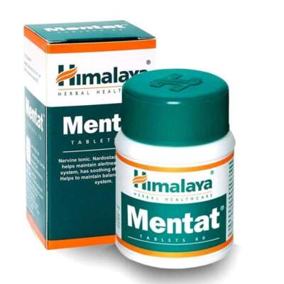 Himalaya Herbal Healthcare Mentat Tabletten, 60 Tabletten