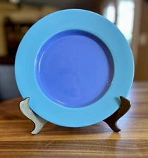 Lindt Stymeist COLORWAYS Luncheon Salad Plate 9" Blue & Turquoise
