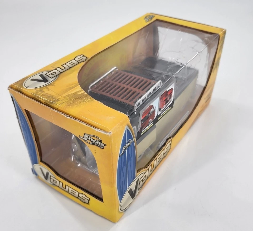 VDUBS 1963 Volkswagon Bus Pickup 1:24 Die-Cast Car Jada Toys  - Image 3 of 4