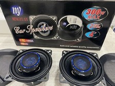 COPPIA CASSE AUTO 300 WATT ALTOPARLANTI 10CM 2 VIE 300W SPEAKER