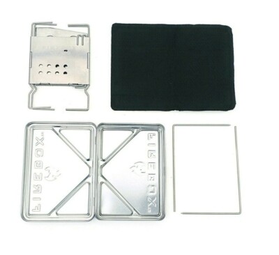 Gen2 Firebox Nano Stove + X-Case Kit | Choose SS or Ti | Free USA