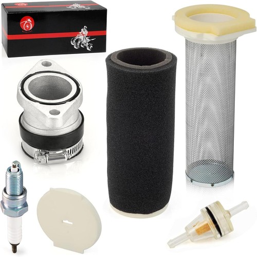 Air Filter Guide CAP Spark Plug Intake Manifold for Yamaha Wolverine 350 YFM350 - Picture 2 of 12