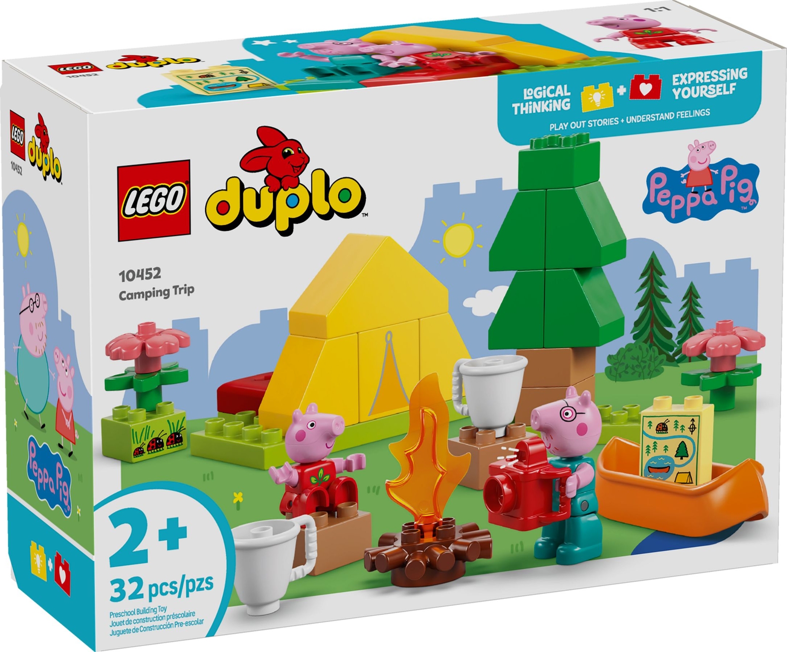 Конструктор LEGO DUPLO 10452 - Кемпинг Хаусфлюг - НОЙ и ОВП -