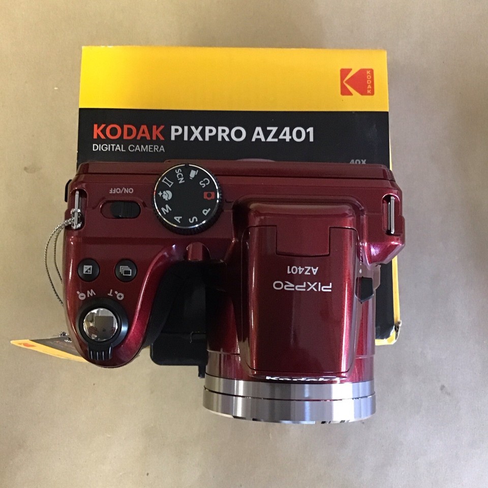 Kodak AZ401RD 16 MP Digital Camera RED AZ401 190403065000 eBay