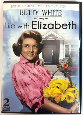 Life with Elizabeth DVD 8 Episodes Betty White 2 Disc Set Comedy Sitcom Series