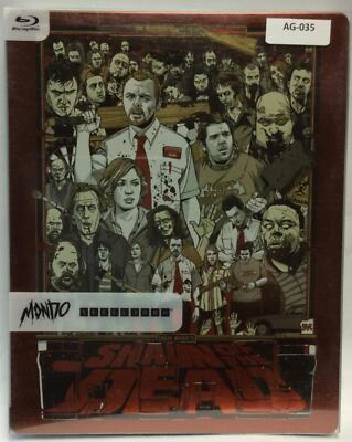 Shaun of the Dead - Mondo - Limited Edition Steelbook [Blu-ray] AS IS! AG-035