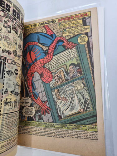 🌟 Amazing Spider-Man #121 - Death of Gwen Stacy Marvel Comics 1973 Fine F - Picture 15 of 16