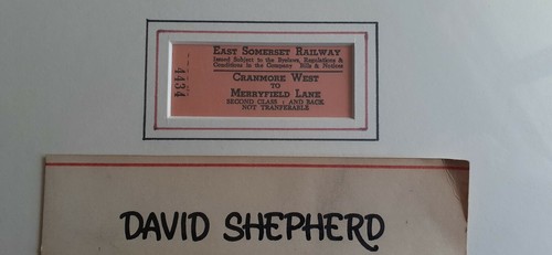 David Shepherd "The East Somerset Railway Black Prince & The Green Knight..." - Imagen 7 de 10