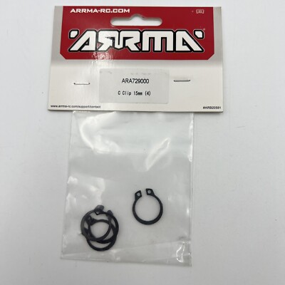 Arrma C-Clip 15mm for Kraton 8S & Outcast 8S | ARA729000 - MK