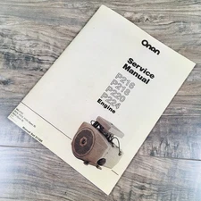 Onan P216 P218 P220 P224 Engine Service Repair Manual Overhaul Shop