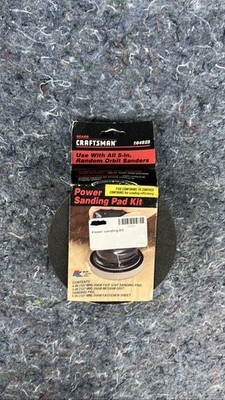 Craftsman 5in Power Sanding Pad Kit 264925
