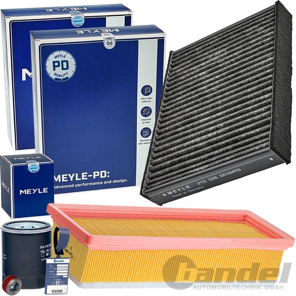 Meyle Filter Inspektionspaket FüR Fiat Panda 312 319 519 Fiat 500 Lancia Ypsilon-image