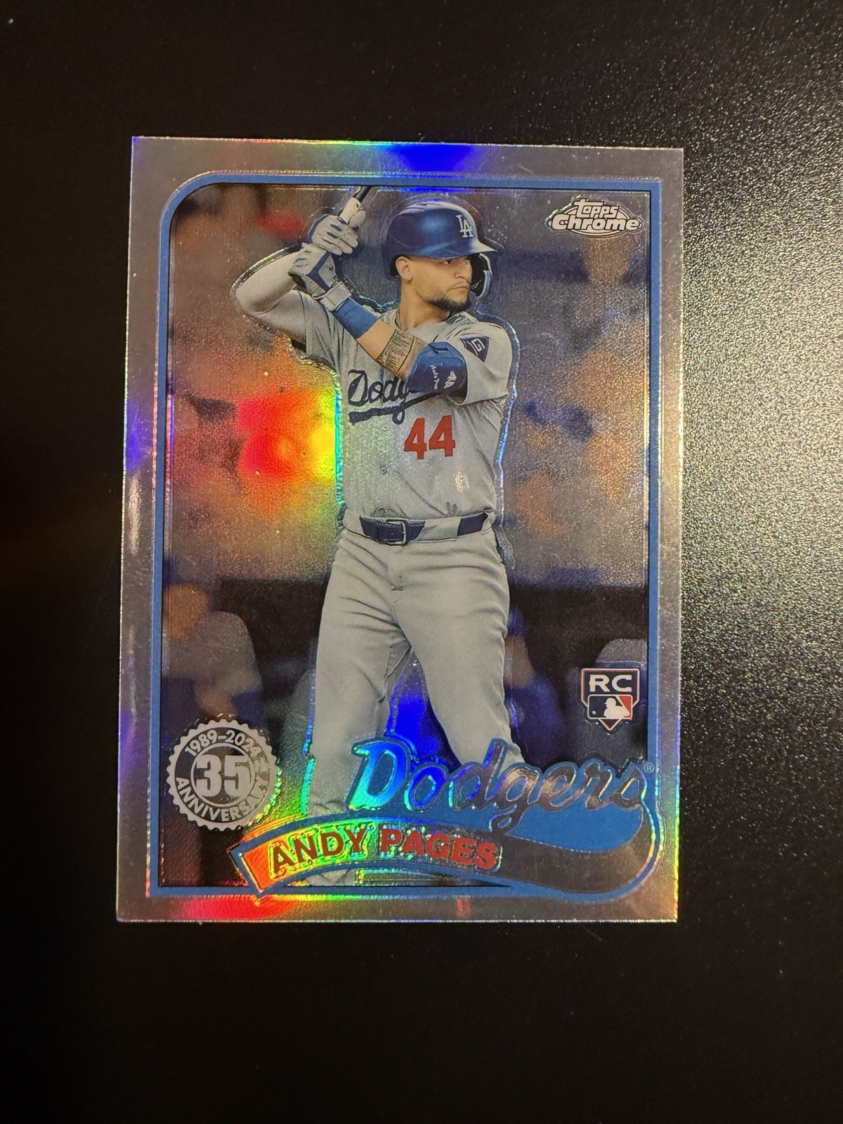 2024 Topps Chrome Update Series - 1989 Topps Baseball Andy Pages #89CU-8 (RC)