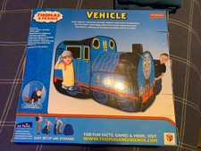 Vintage Thomas The Train Pop Up Tent XL Indoor Playhouse-Folds for Easy Storage