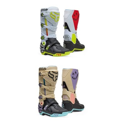 Fox Motocross Stiefel HELLO FUTURE Motion Offroad Boots MX Enduro-Stiefel