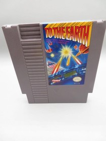 Videojuego Nintendo NES To the Earth Juego Completo Casi Nuevo