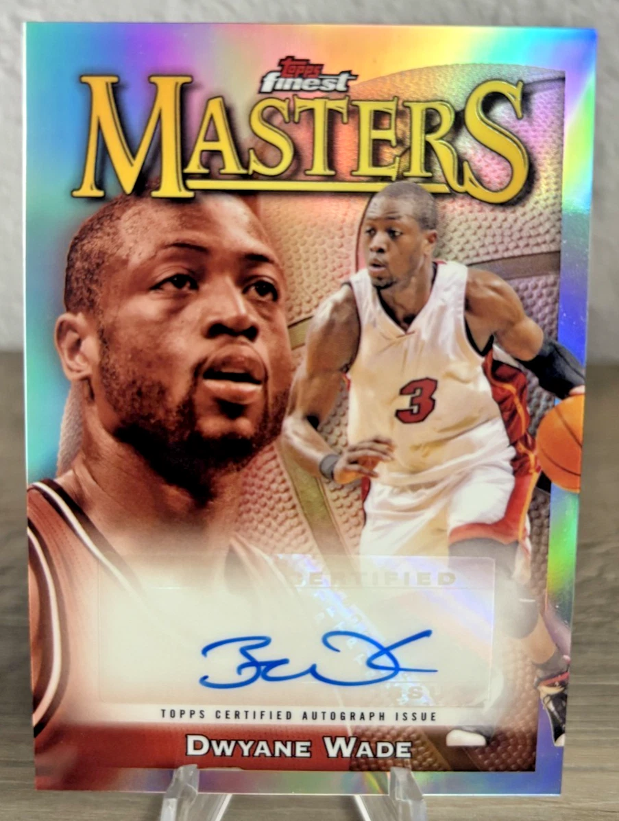 Topps Dwyane Wade Basketball Autographed Sports Trading Cards 