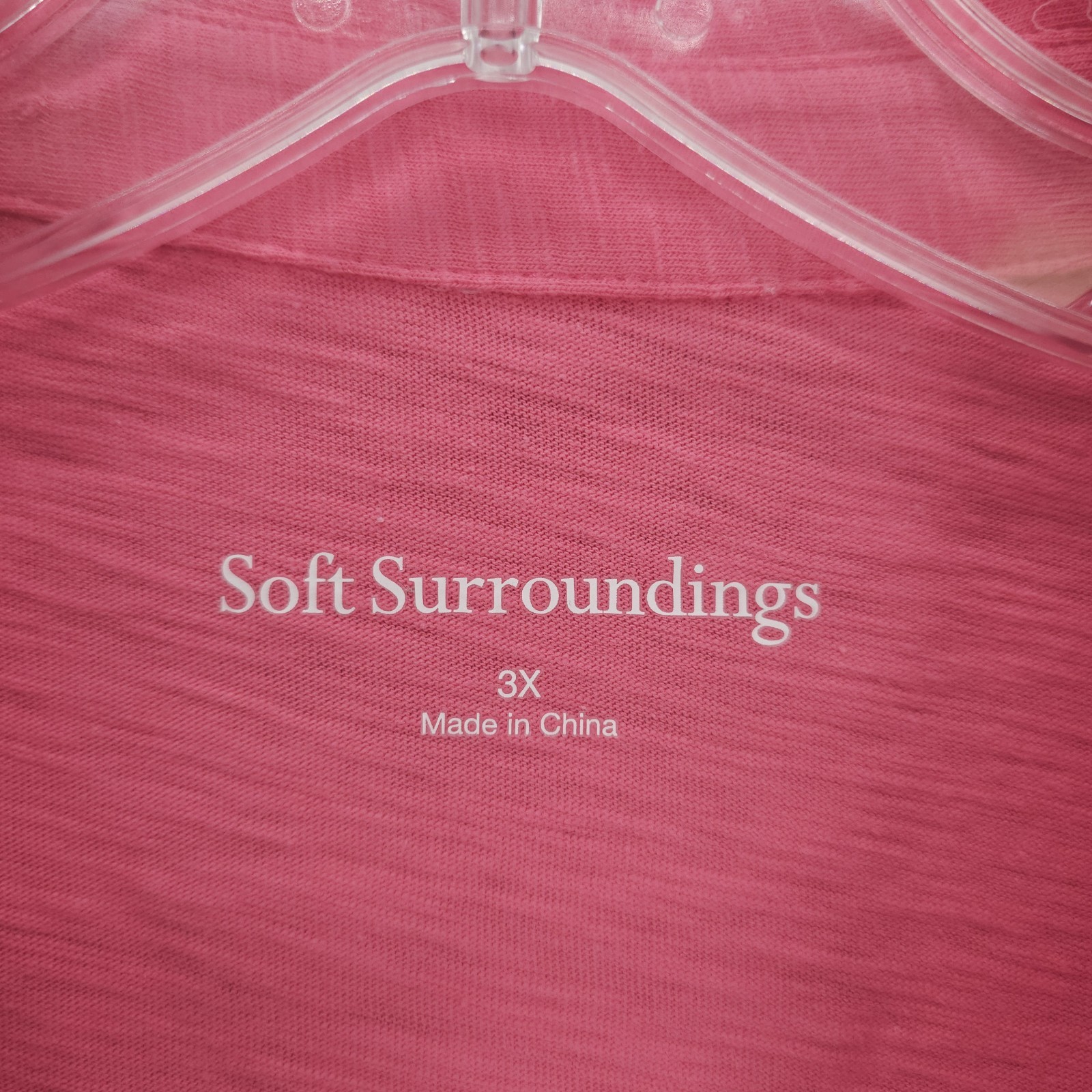 SOFT SURROUNDINGS Pink Danielle Button Sleeveless… - image 4