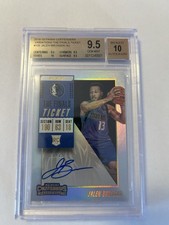 2018-19 Contenders Jalen Brunson Rookie Auto Variation The Finals Ticket /25#105