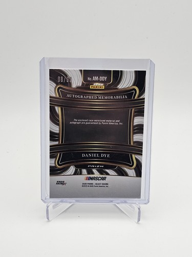 2025 Panini Select Racing Daniel Die Autographed Memorabilia Prizm /99 #AM-DDY - Picture 2 of 2