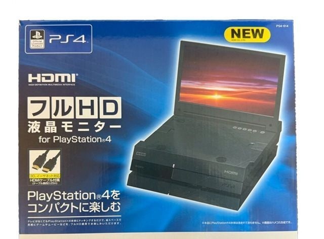 HORI Full HD LCD Monitor for SONY PlayStation 4 PS4-014 Free Ship